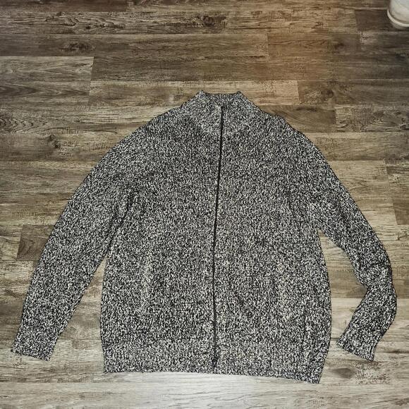 Banana Republic Italian Yarn Wool Zip Up Sweater - Picture 7 of 7